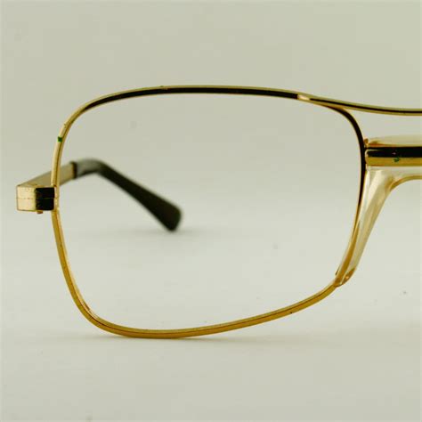 gold frame glasses mens|solid gold eyeglass frames.